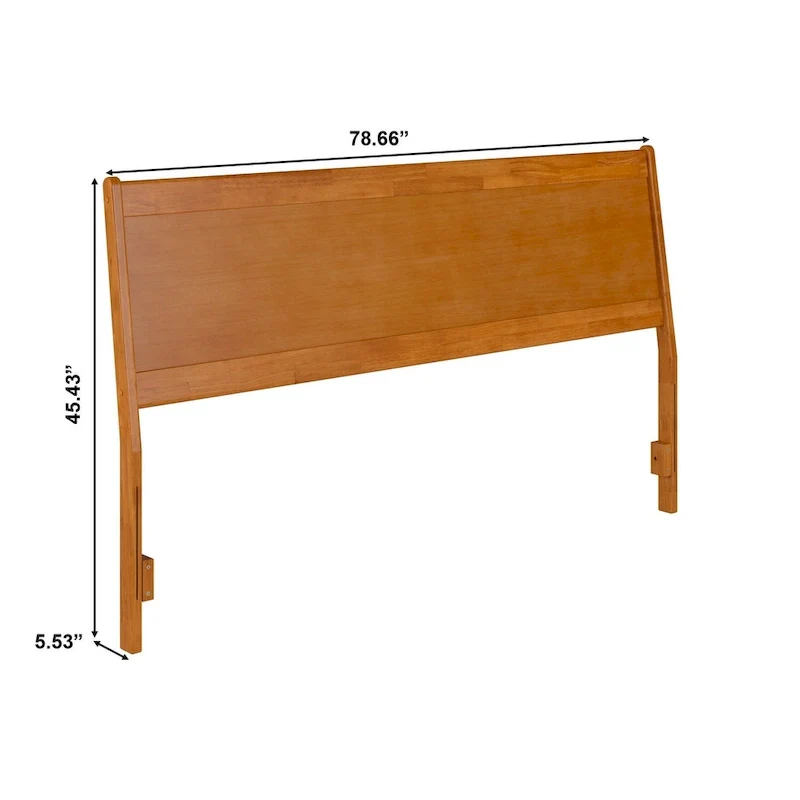 Casanova Solid Wood Panel Headboard