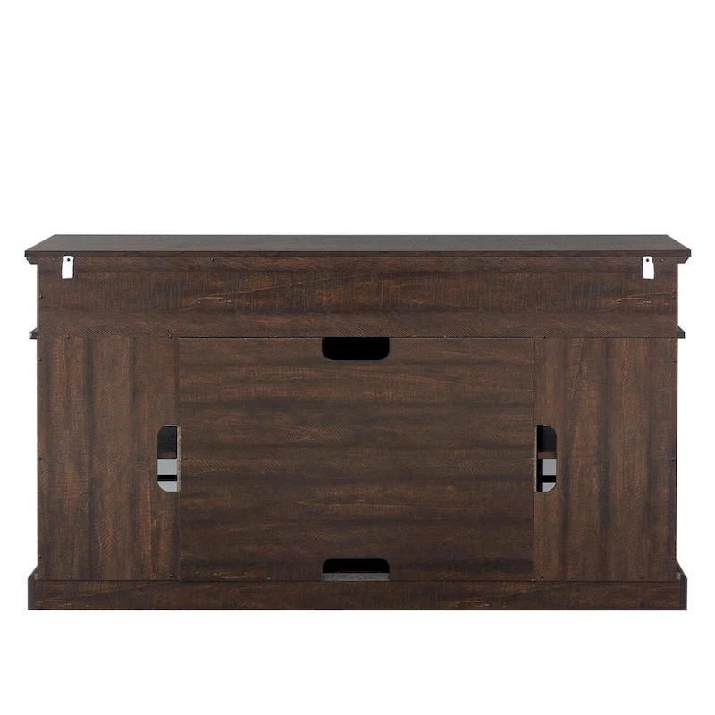 TVstand with electronicfireplace and remote control