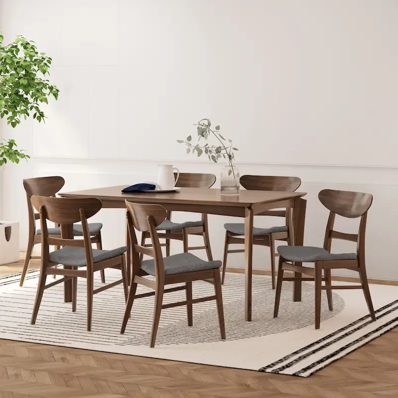 Amesbury Wood 7 Piece Dining Set by Christopher Knight Home