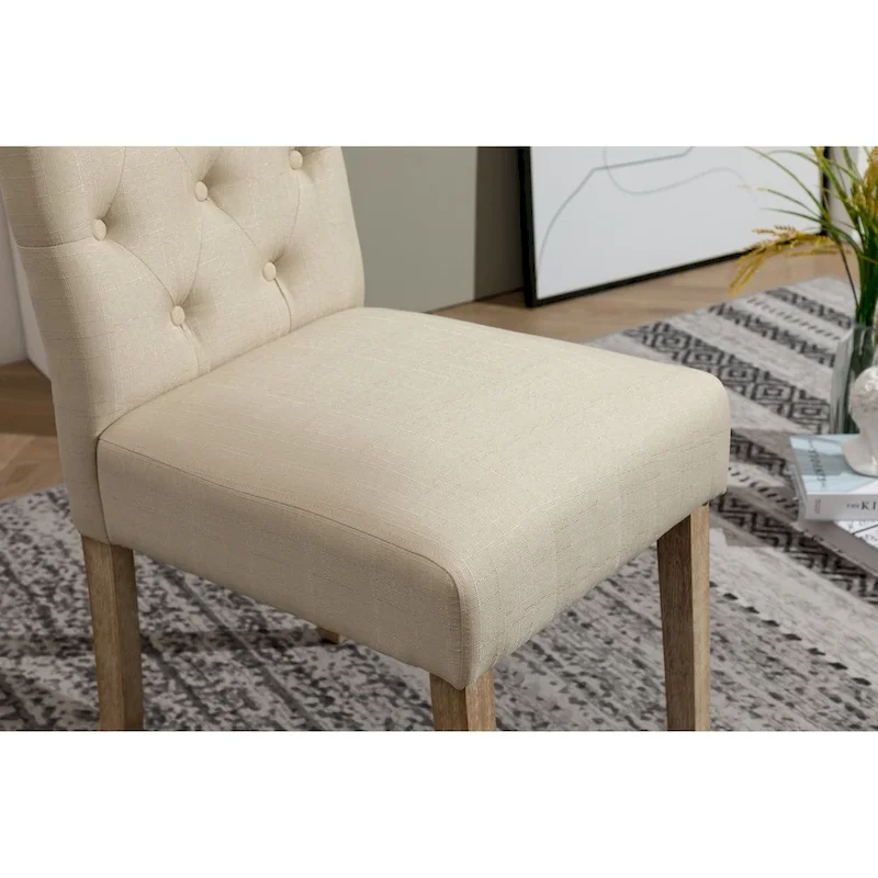 Copper Grove Schwalbach Upholstered Parsons Dining Chair (Set of 2)