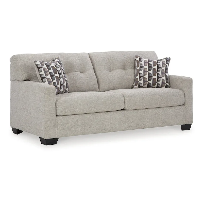 Signature Design by Ashley Mahoney Beige Full Sofa Sleeper - 75 W x 38 D x 37 H