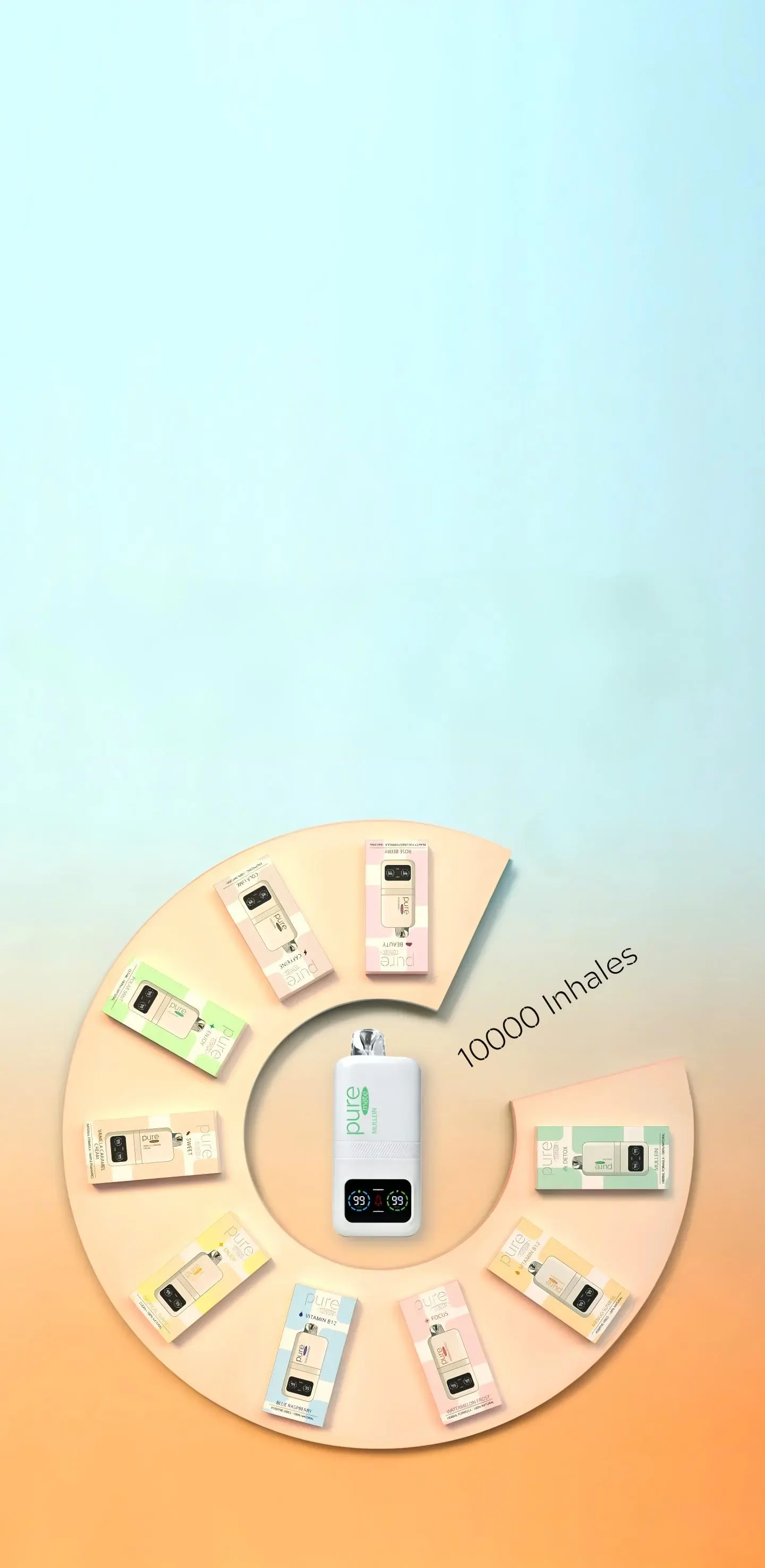 PURE MATE™ Nicotine-Free Wellness Inhaler