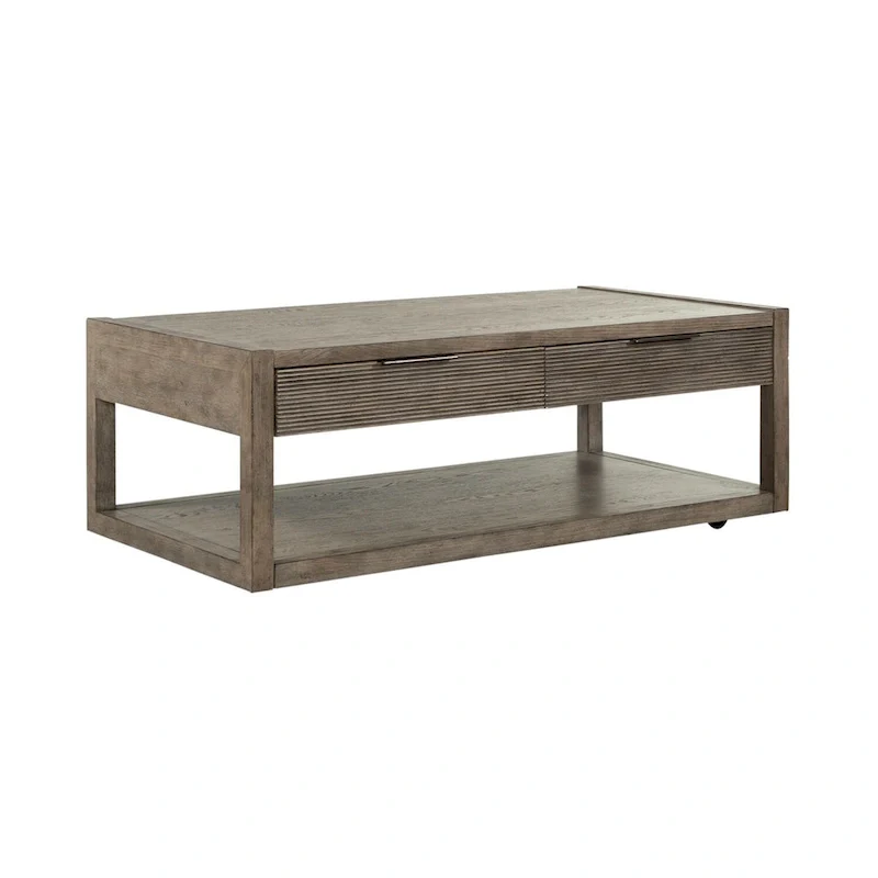 Bartlett Field Dusty Taupe Cocktail Table