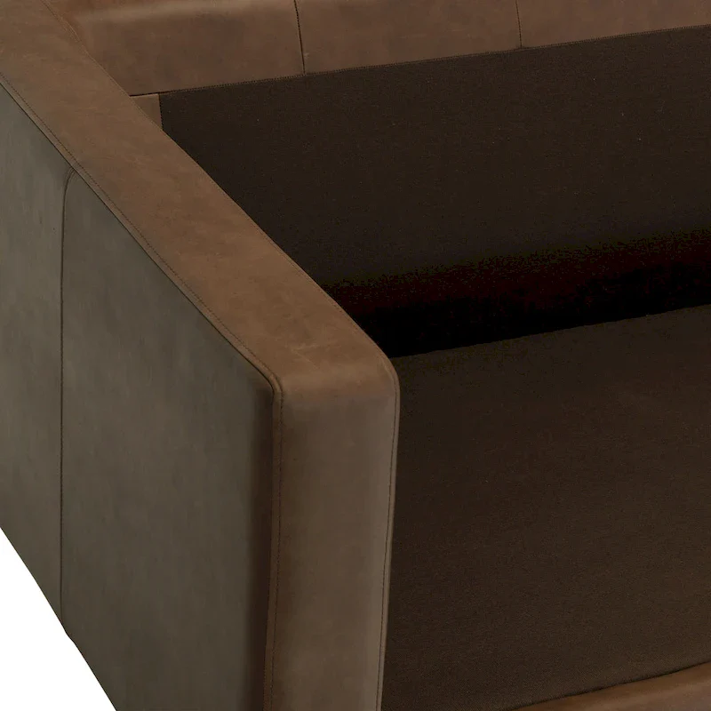 Napa 72 Apartment Sofa - Full Grain Genuine Italian Leather