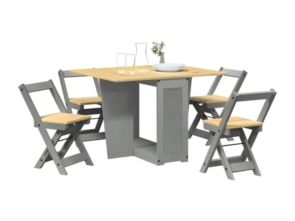 Ensemble Manger Papillon - Gris