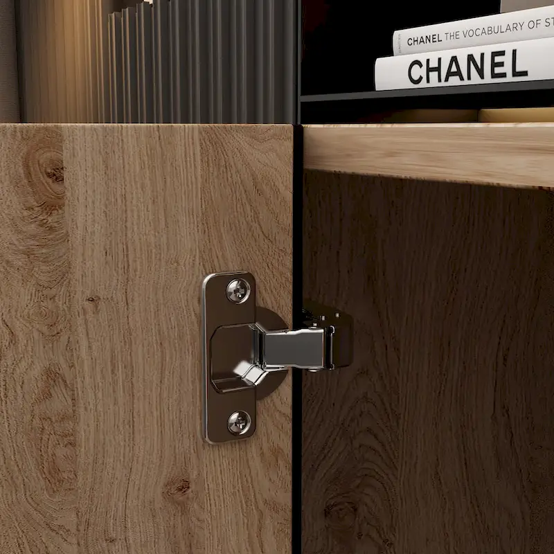 Entertainment Center with Fireplace Option:2 Flame Modes1500W 68.9W