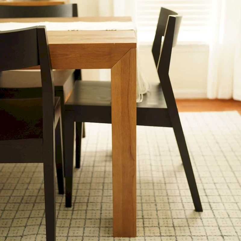 Plank and Beam Modern Solid Wood Dining Chair