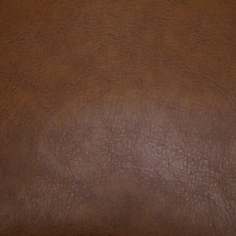 Tufted Swivel Club Chair, Dark Green / Cognac, Single Seat