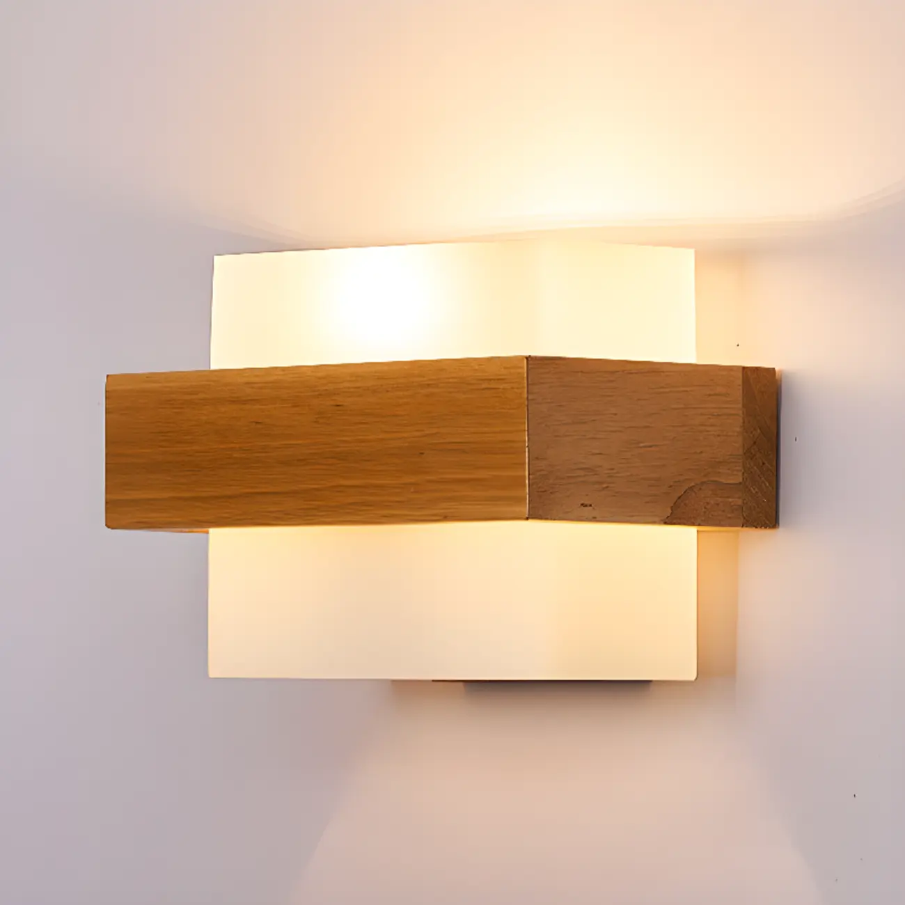Modern Rectangular LED Wall Sconce  with Up and Down Light