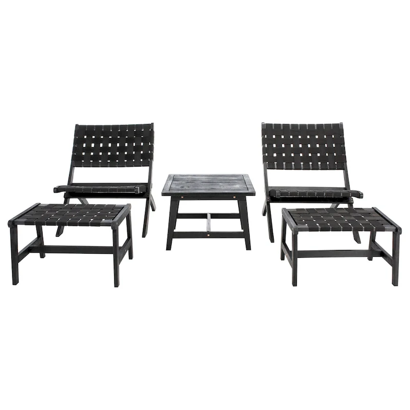 SAFAVIEH Outdoor Darryl Set - 24W x 31D x 28H