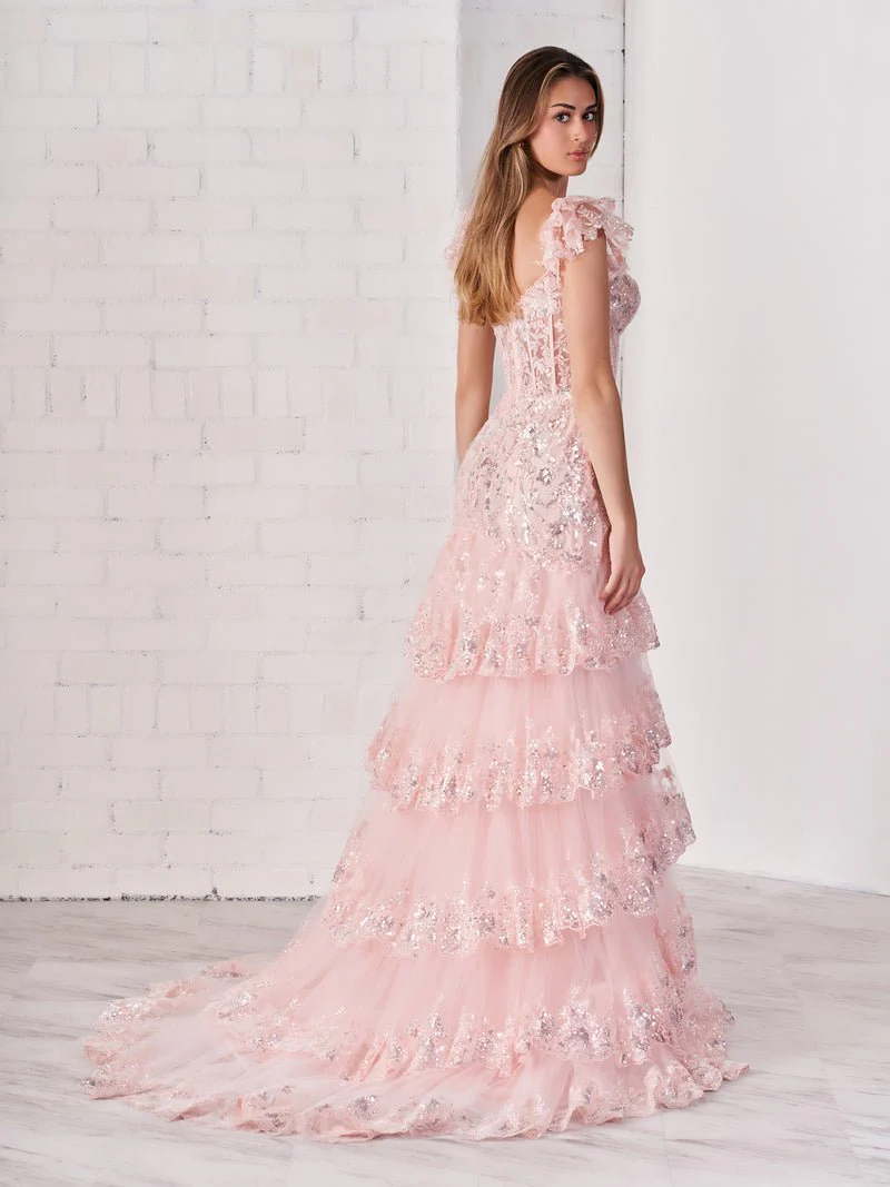 Sheath Off the Shoulder Long Prom Dress (Lace-up Back)