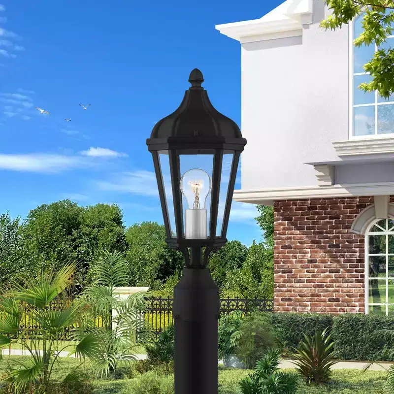 Livex Lighting Morgan 1 - Light Post Light in Textured Black