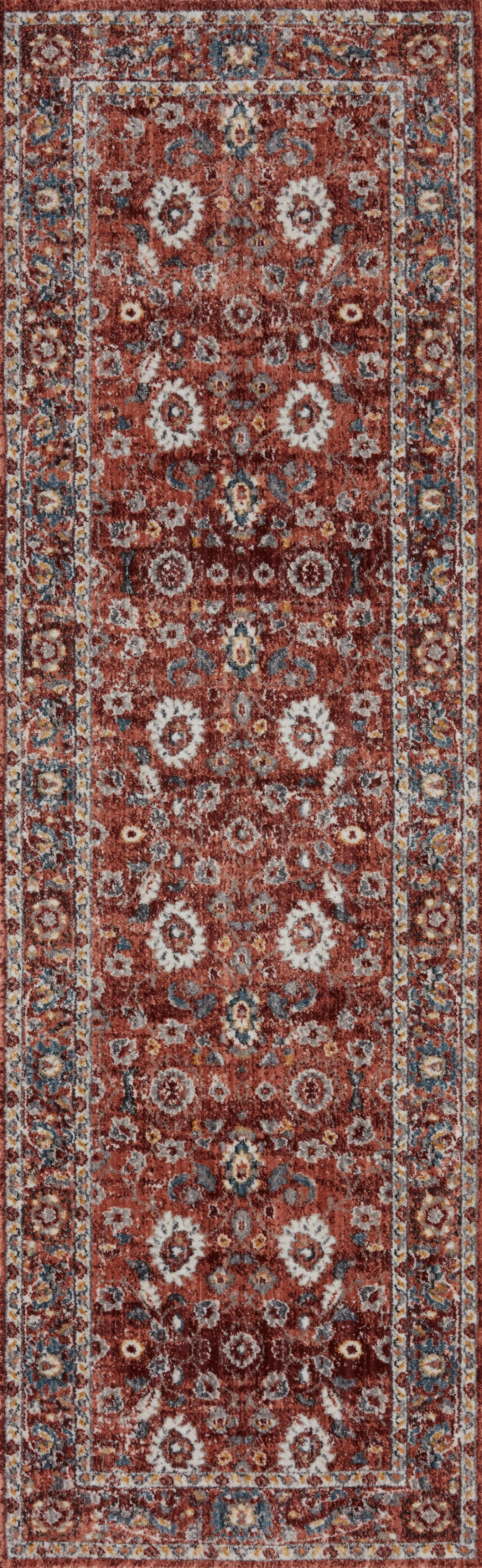 Samra Brick/Multi Rug