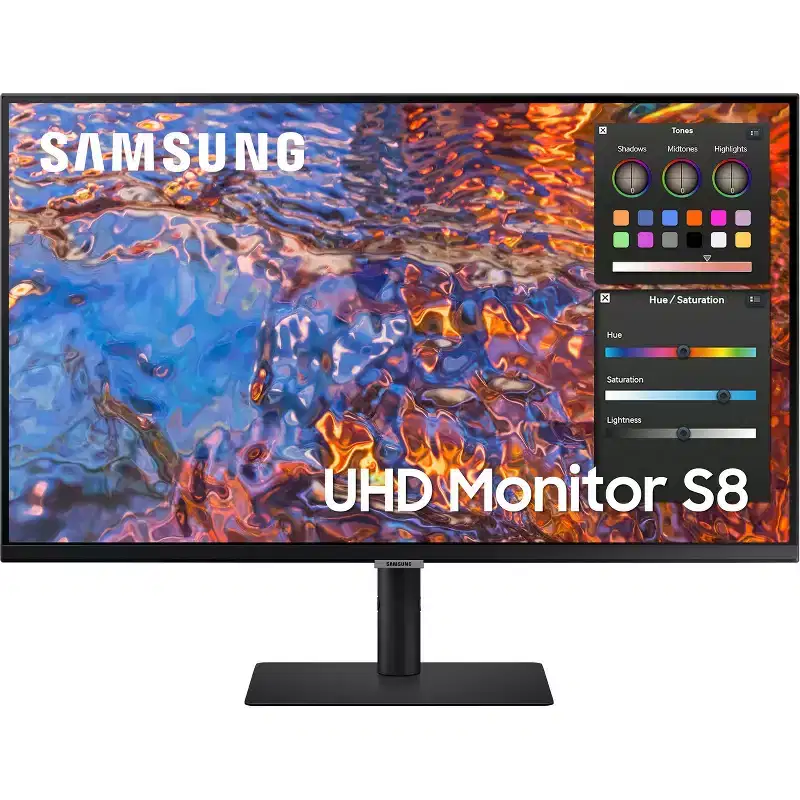 Samsung ViewFinity S32B804PXN 32 Class 4K UHD LCD Monitor - 16:9 - Black - 32 Viewable - In-plane Switching (IPS) Technology - 3840 x 2160