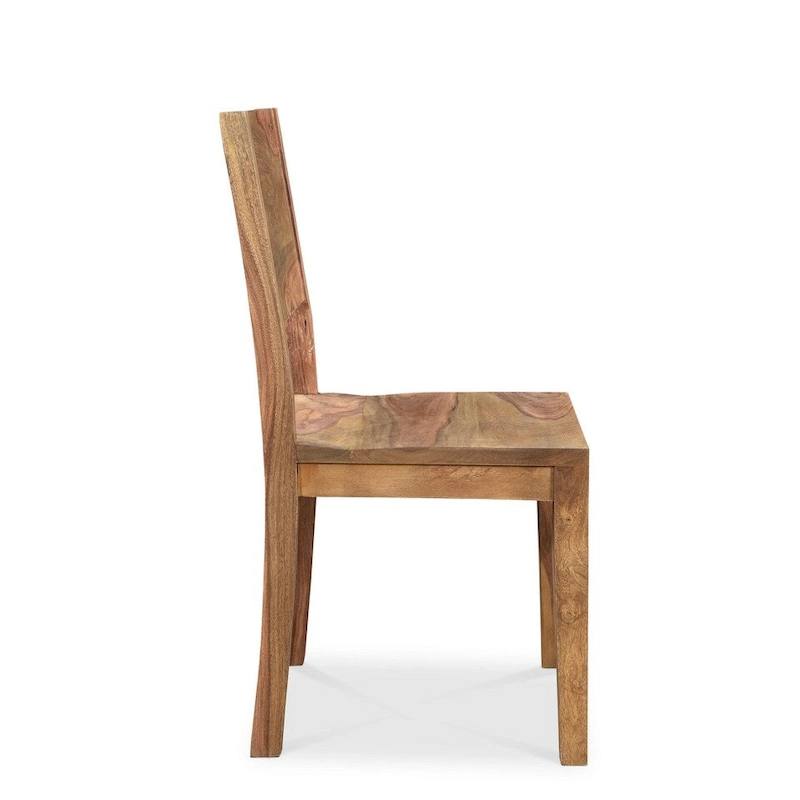 Raven Sheesham Wood Dining Chairs - set of 2