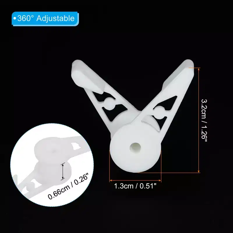 Unique Bargains 360 Degree Plant Stem Training Clips Adjustable Plant Bender