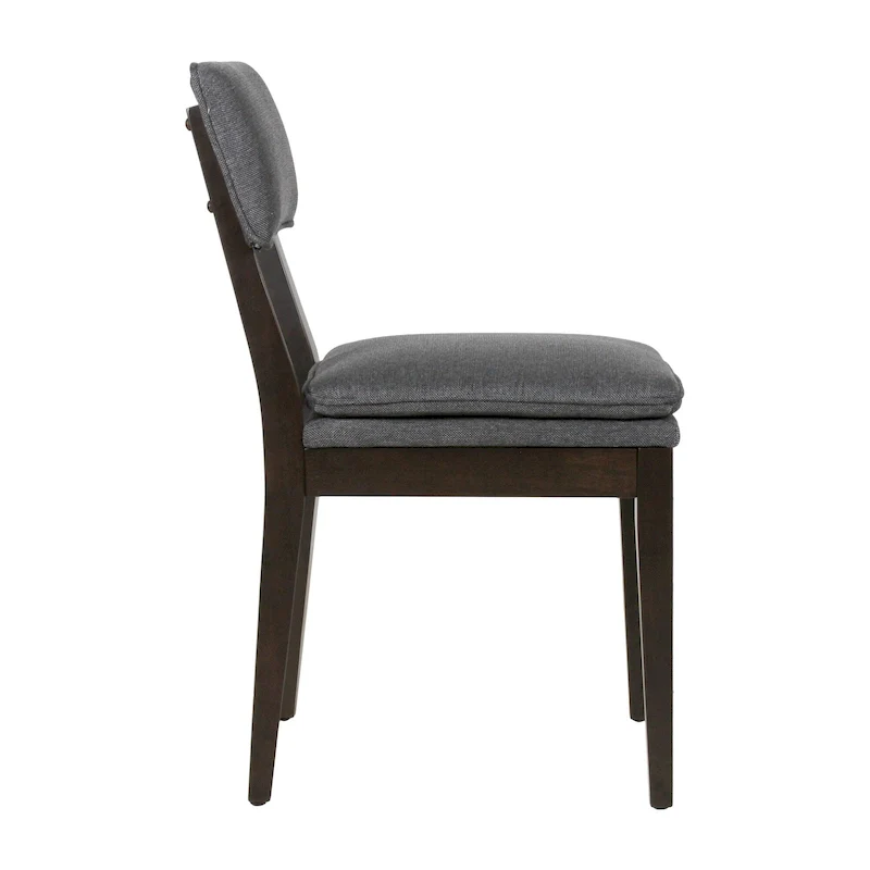 Solid Wood Upholstered Dining Chairs (Set of 2) by East at Main