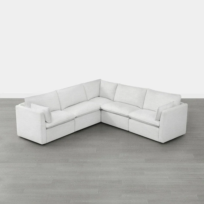 Cypress V-shape Sectional Couches Modular Sofa