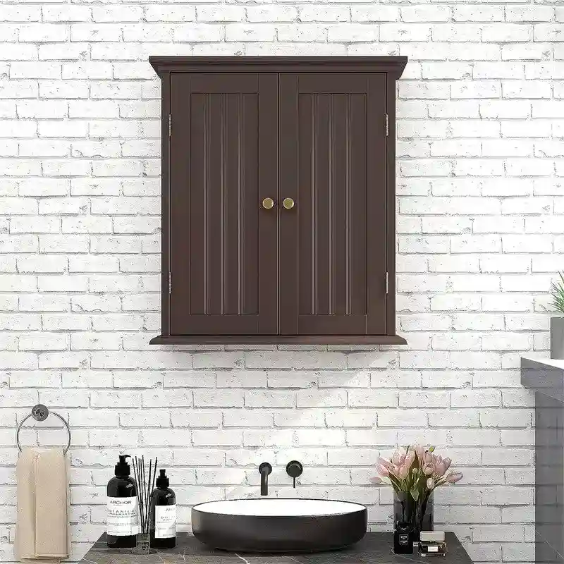 Bathroom Wall Cabinet - 8D x 21.1W x 24H