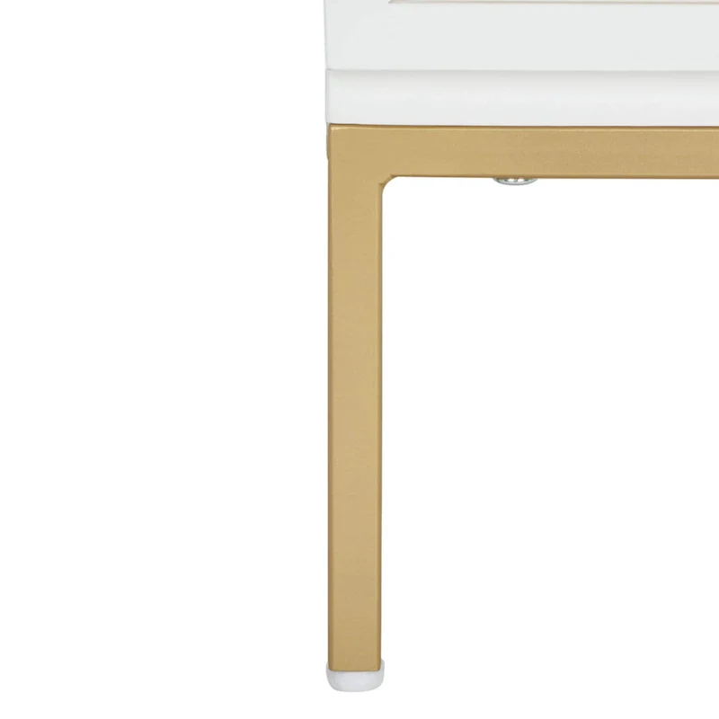 Haylie 2-Drawer Rattan Nightstand