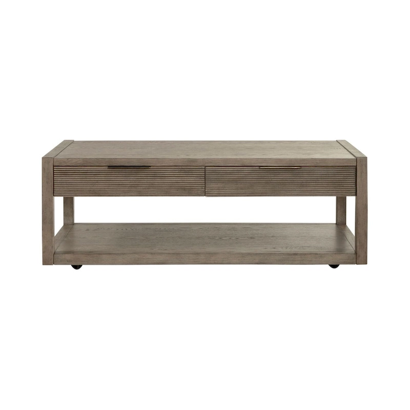 Bartlett Field Dusty Taupe Cocktail Table
