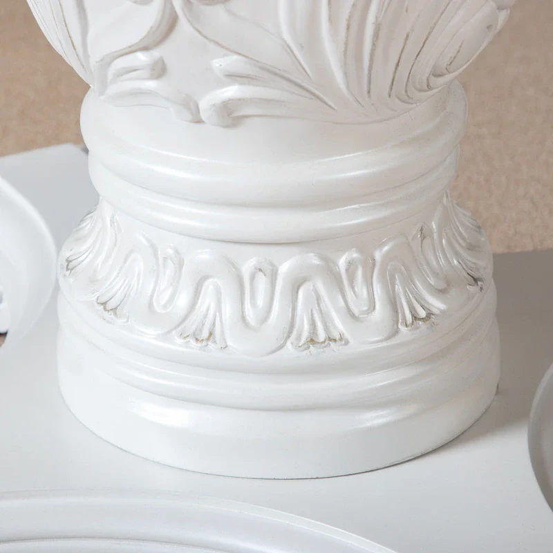 Furniture of America Eugene Traditional Solid Wood 9-Piece Expandable Dining Table Set