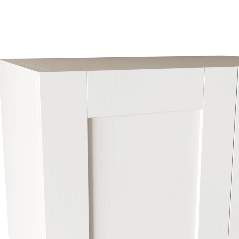 High Wardrobe/Armoires with 3 Shelves