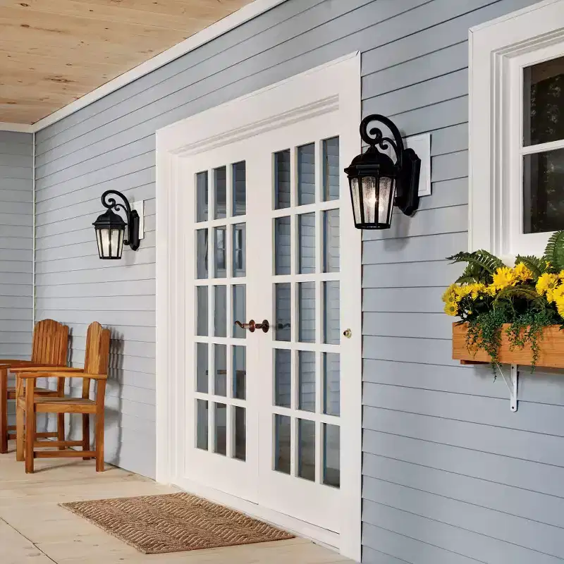 Kichler Lighting Courtyard 1 - Light Wall Light in Rubbed Bronze