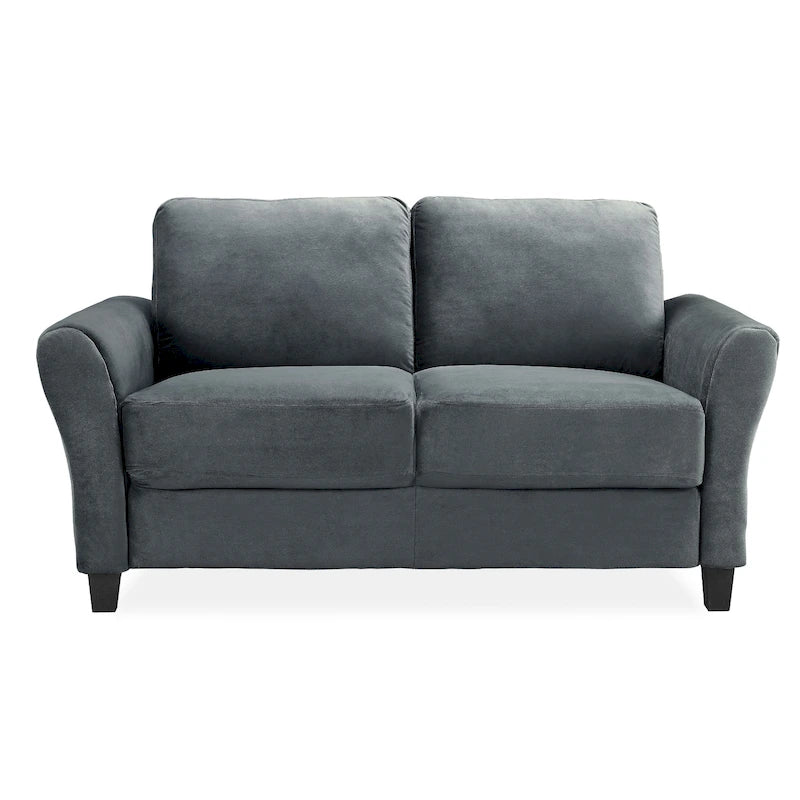 iLounge Waverly Microfiber Loveseat