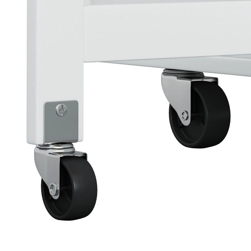 46.46Multi-Functional Kitchen Island Cart with Spice Rack,Wine Rack,Towel Holder and Foldable Rubberwood Table Top