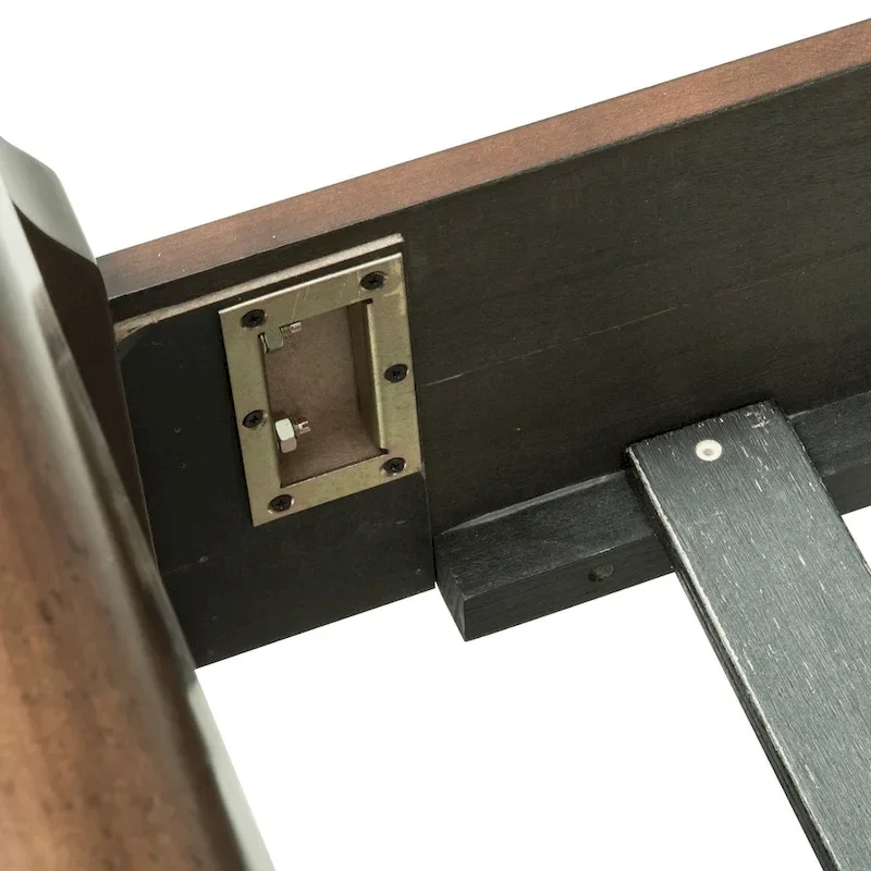 Rustic Traditions Sleigh Bed in Rustic Cherry