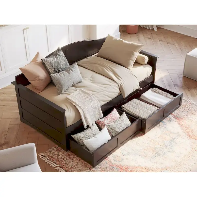 AFI Acadia Twin Size Daybed with Storage Drawers