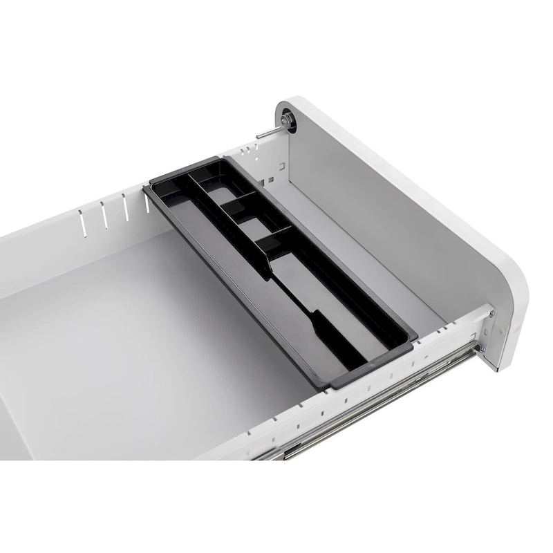 3 Drawer Mobile File Cabinet,Versatile Cabinet,5 Wheel Design Anti-Tilting Cold Rolled Steel Waterproof Moisture-Proof