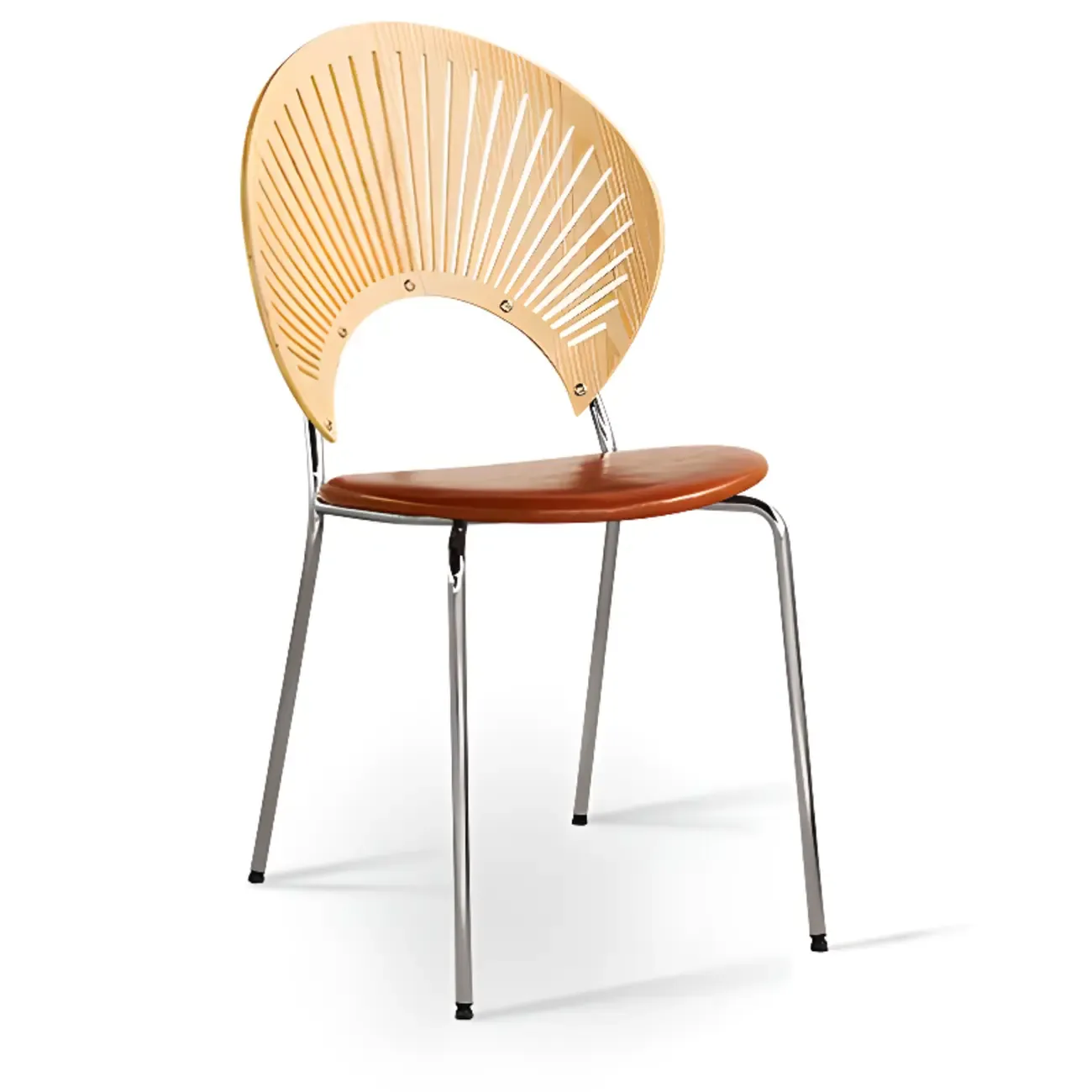 Mid-Century Modern Ventilated Shell Chair