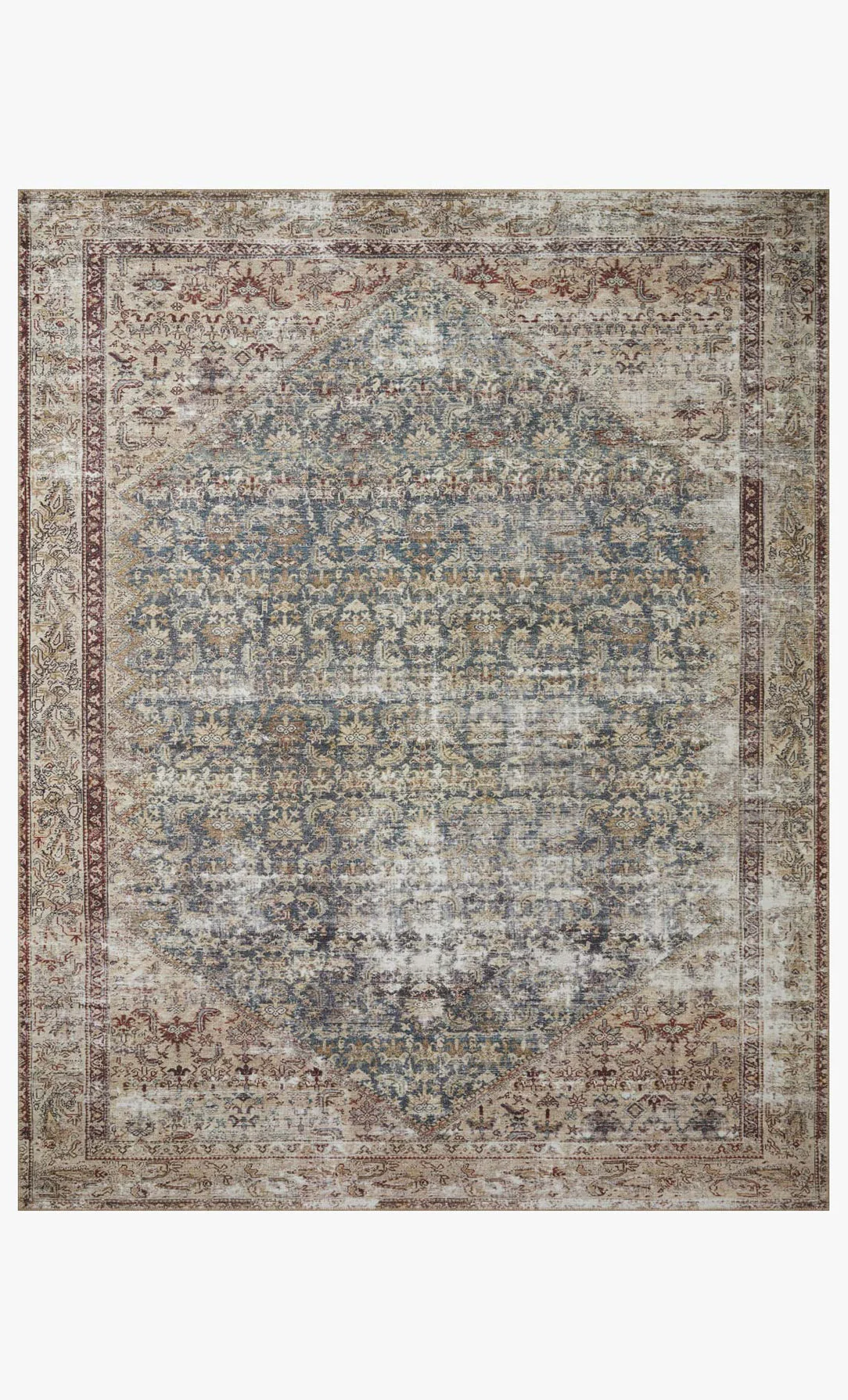 Georgie Teal / Antique Rug