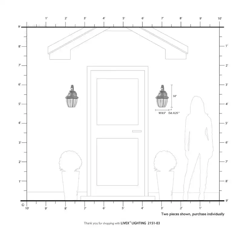 Livex Lighting Monterey 1 - Light Wall Light in White