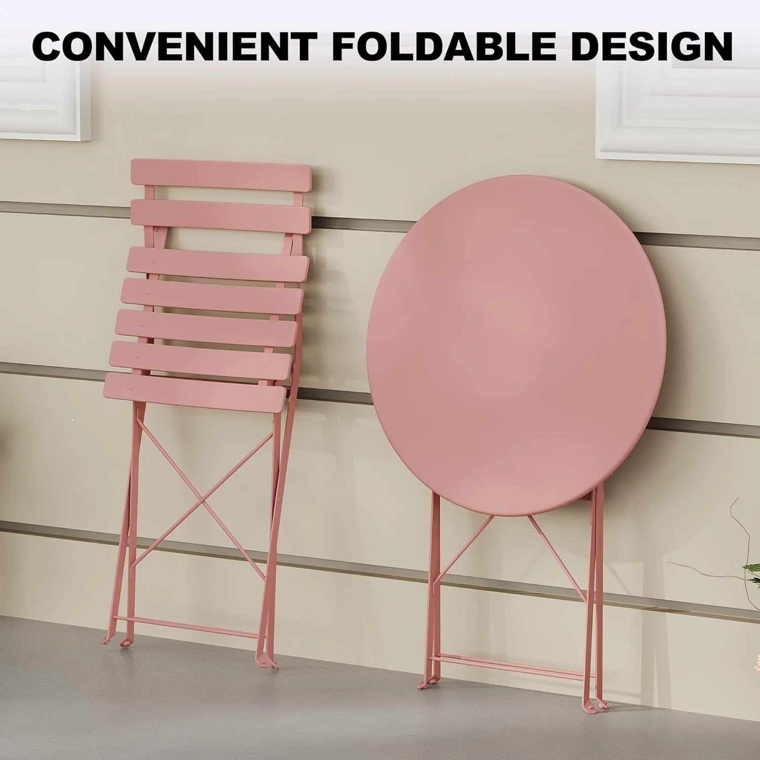 3 Pieces Patio Bistro Sets