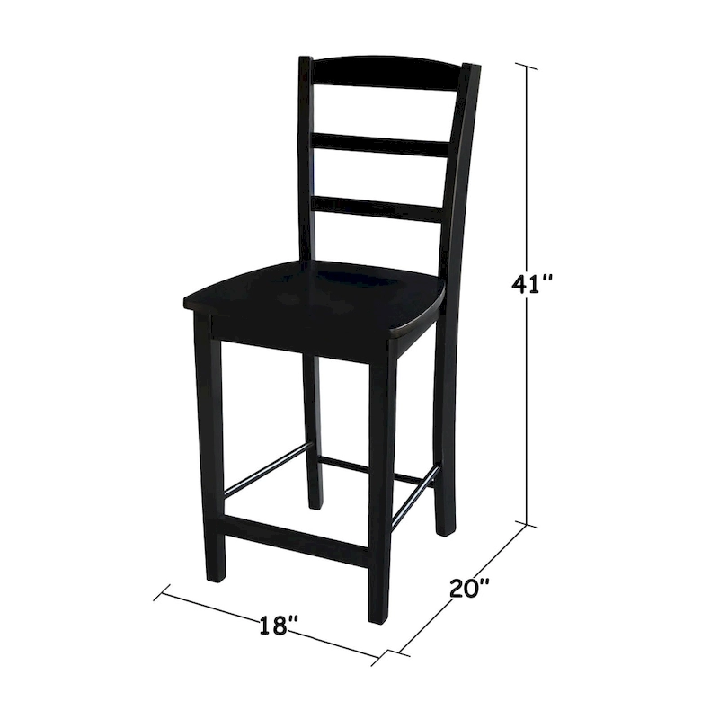Madrid Solid Wood Stool