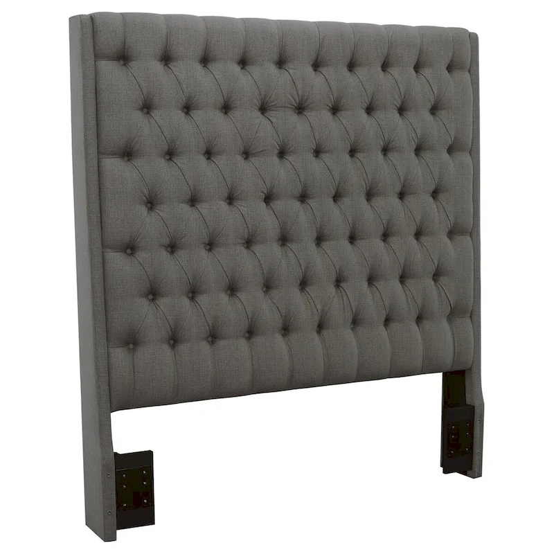 Camille Upholstered Panel Headboard Grey