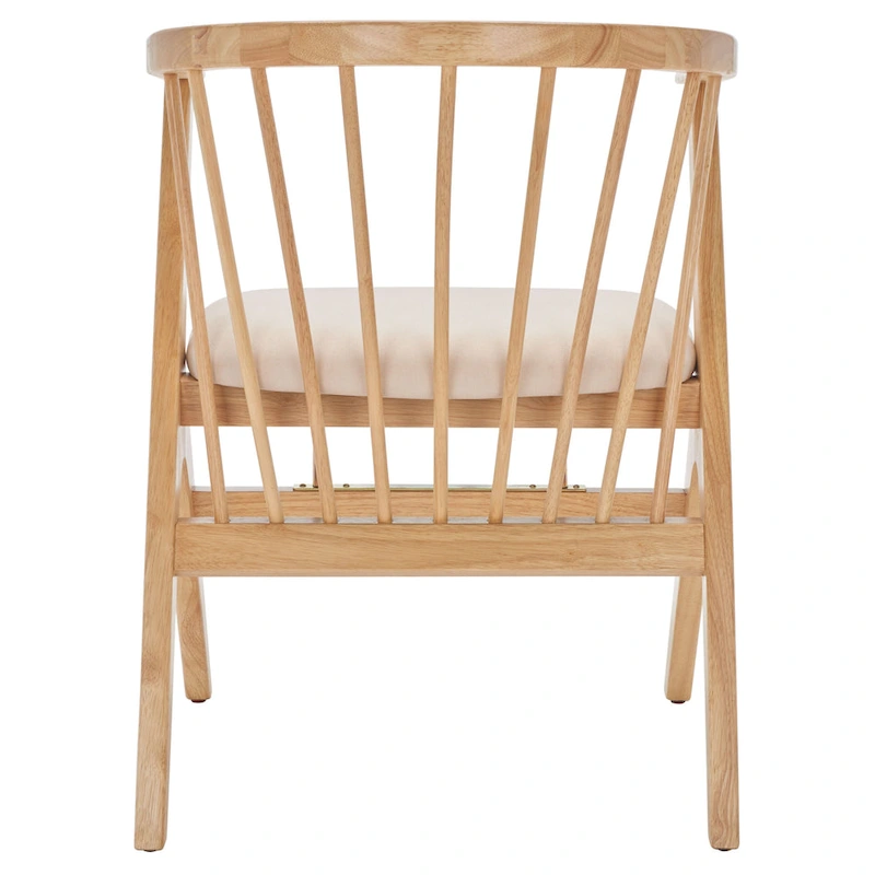 SAFAVIEH Carlota Spindle Dining Chair (Set of 2) - 23 W x 23 D x 30 H - 22Wx22Dx30H