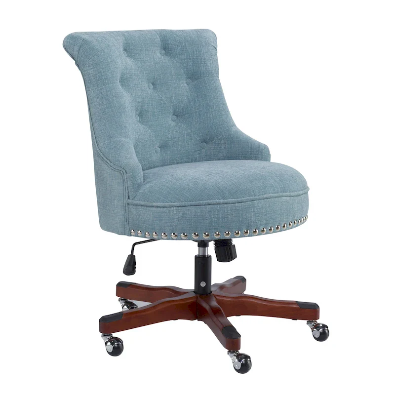 Teal Swivel Office Chair