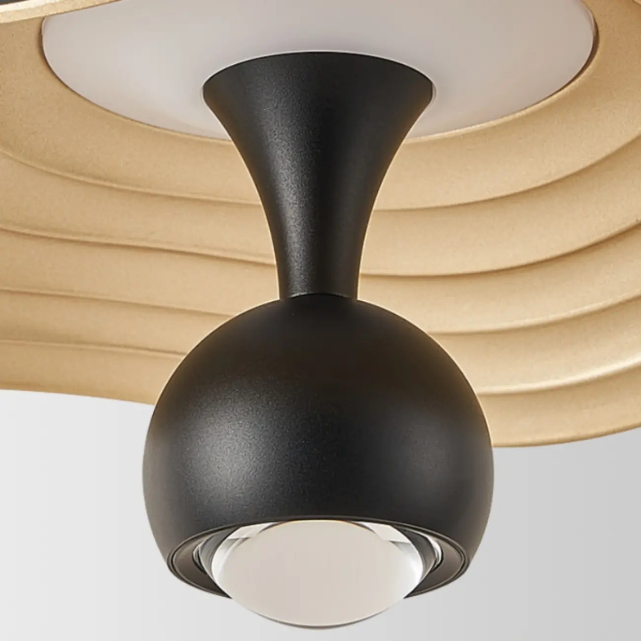 Modern Black 2-Light Pendant Light Fixture Adjustable Height