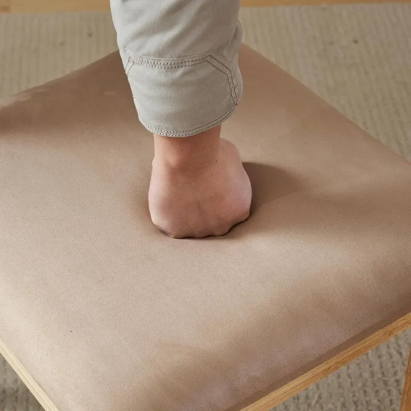 Mid Century Modern Wooden Dining Chairs Set of 2