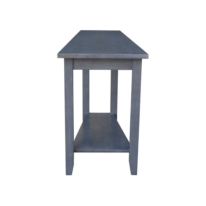 Keystone Solid Parawood Accent Table