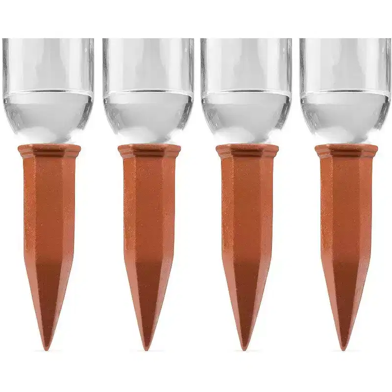 Modern Innovations Self-Watering Plant Stakes Irrigation System (Set of 4)