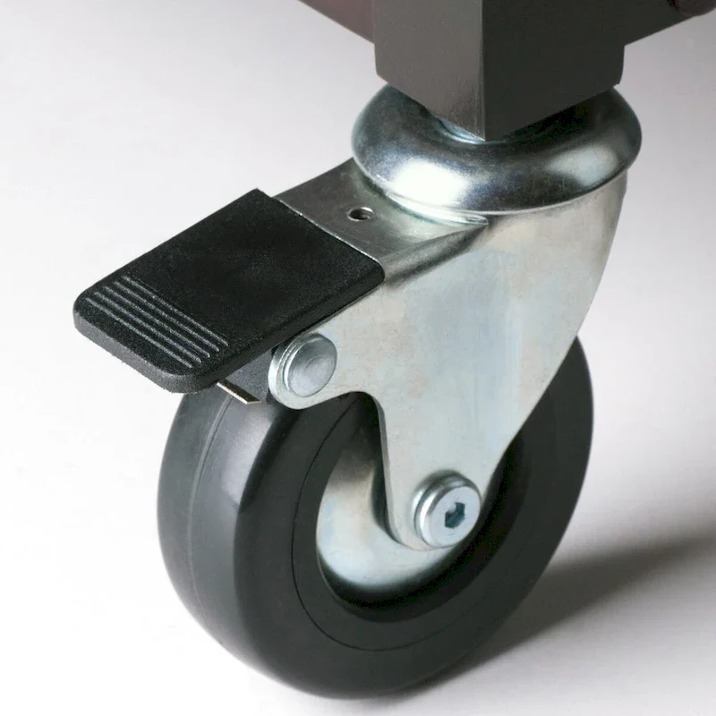 Bellini Drop Leaf Kitchen Cart, Coffee and Natural - 43.23 x 20.08 x 33.54 inches