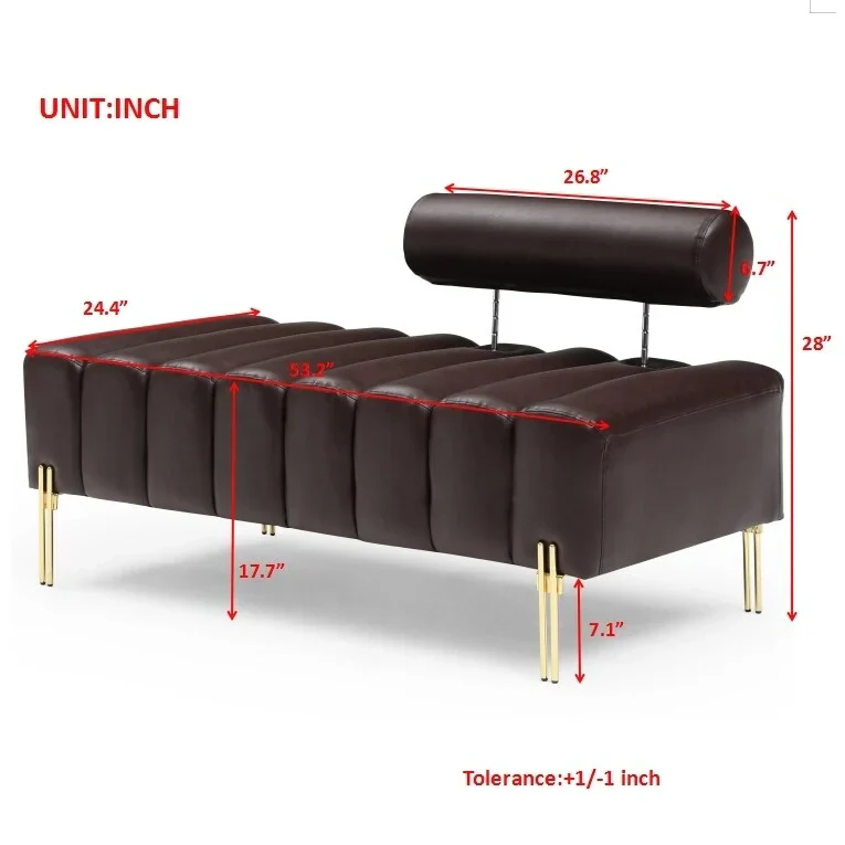Upholstered Modern Sofa Couch