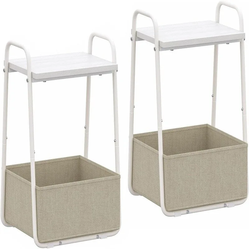 Side Table Set of 2 - 16.93D x 14.57W x 24.02H