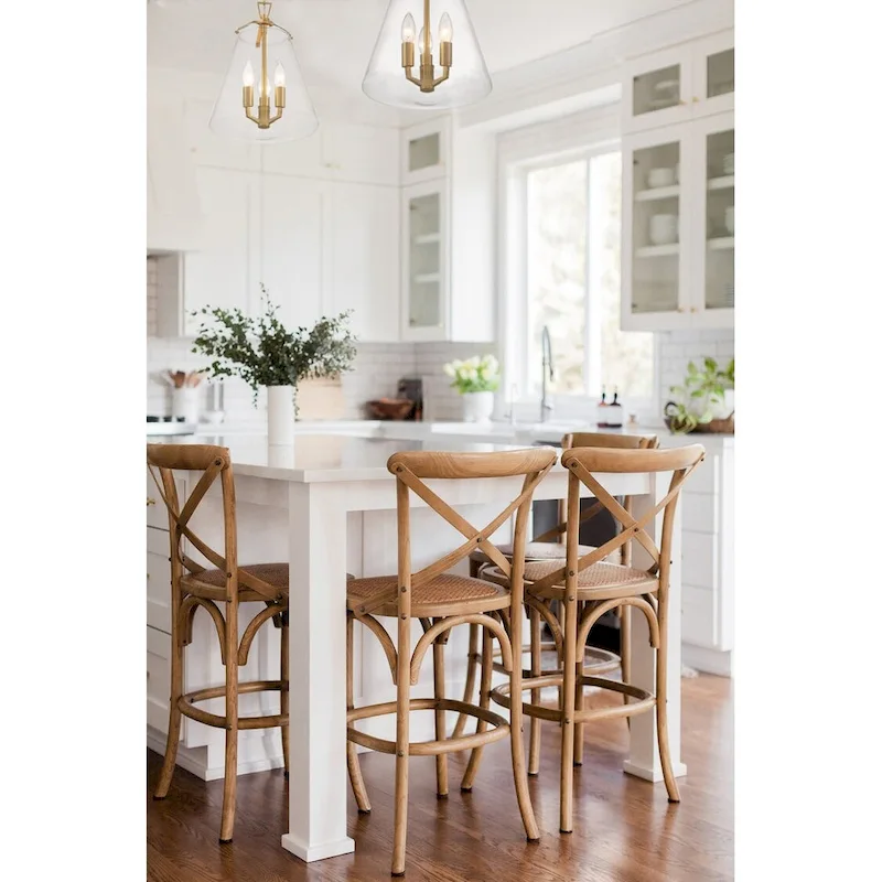 Voss 1 Light Luxe Gold Mini Pendant - 8.25 W x 11.5 H x 8.25 D