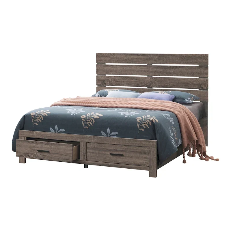 2-drawer Platform Storage Bed